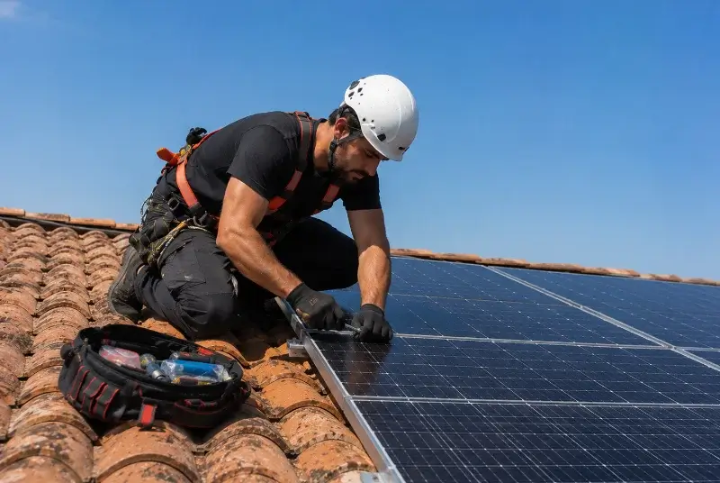Maintenance et monitoring de panneaux solaires à Baigts-de-Béarn